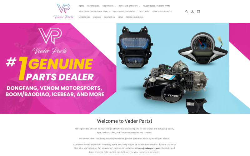 Vader Parts