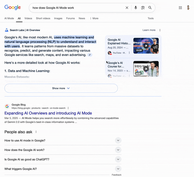 Google AI Mode